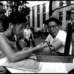 Chinatown health fair, August 1971. (Corky Lee)